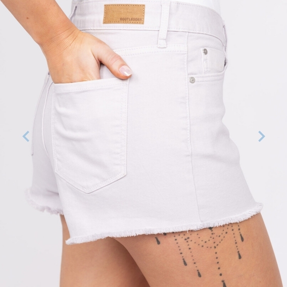 Bootlegger Hi Rise Coloured Shortie - Picture 6 of 7